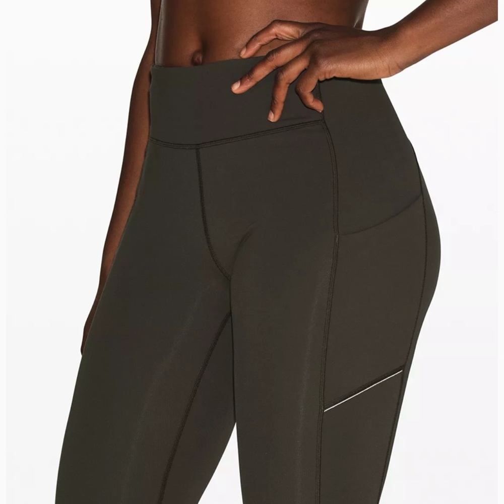 Lululemon Speed Up Tight 28” * Dark Olive - Picture 3 of 8